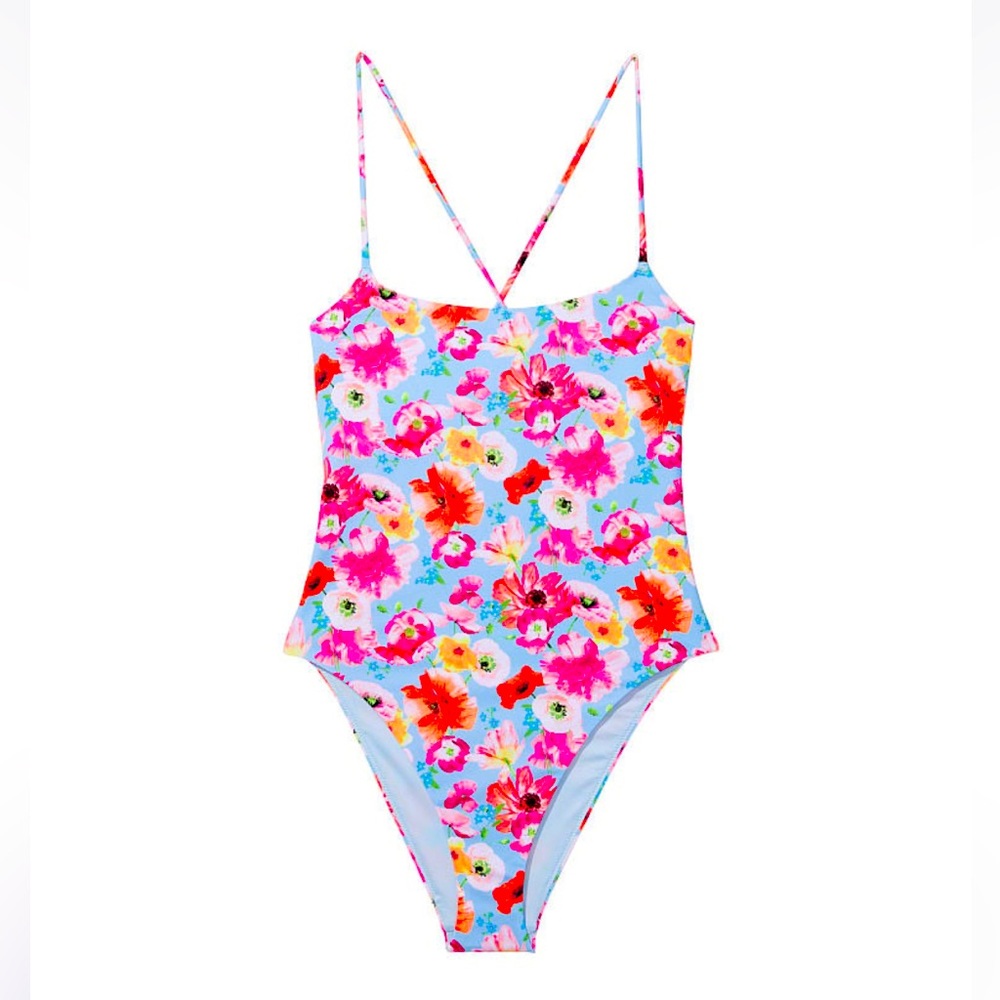 NWT Victoria’s Secret One Piece Swim Floral Bikini